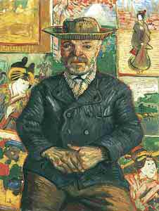 Retrato de Père Tenguy, Vincent Van Gogh (1887-88)