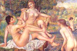 Las grandes bañistas, Renoir (1884-87)