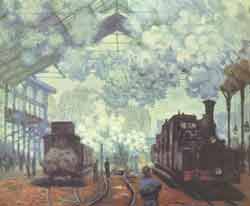 La estación de Saint-Lazare, Monet, 1876-77