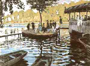 La Grenouillère, Claude Monet (1869)