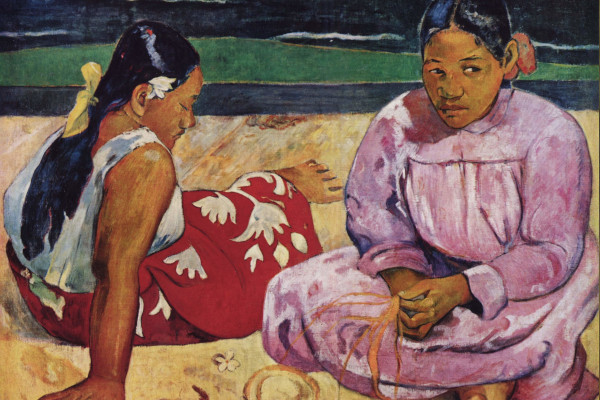 Mujeres tahitianas-Gauguin