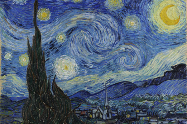 Noche estrellada-Van Gogh